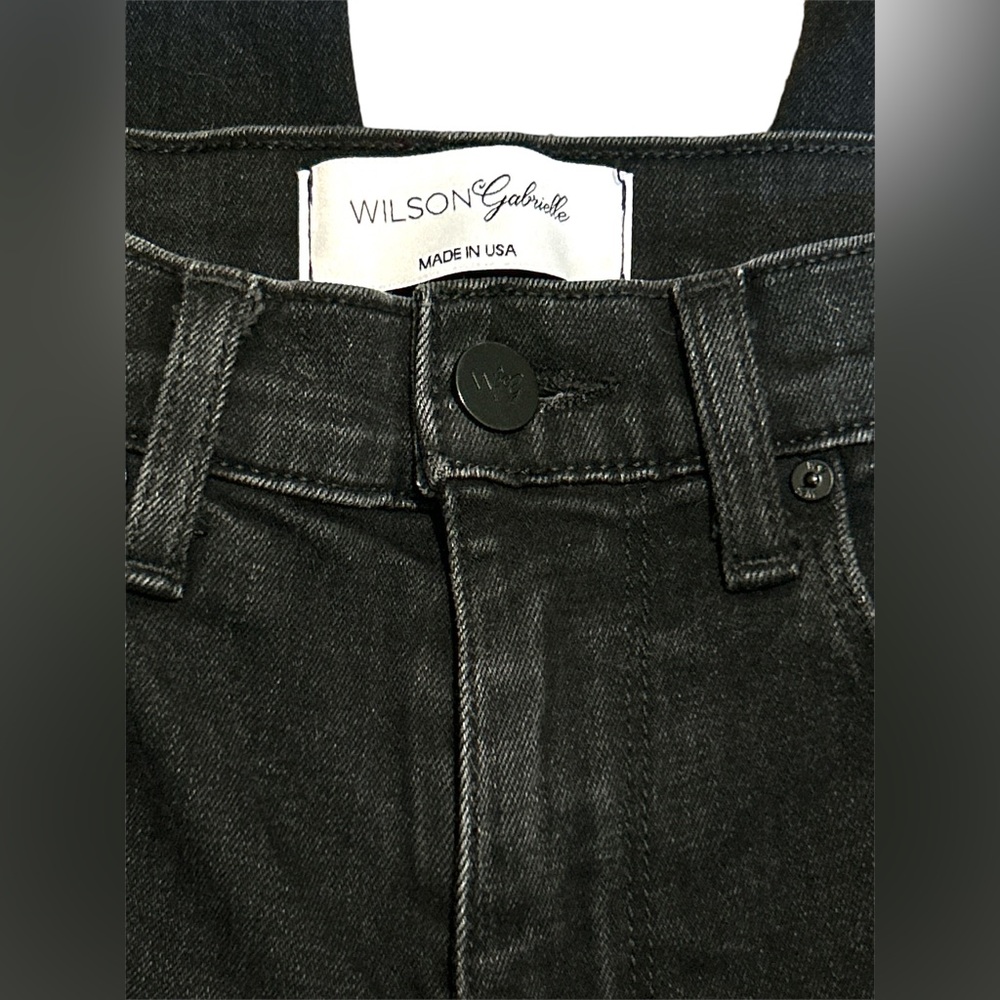 Revolve Wilson Gabrielle The Lolita Skinny black 25 - Picture 4 of 4